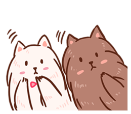 BROWNY AND COTTY sticker #14653356