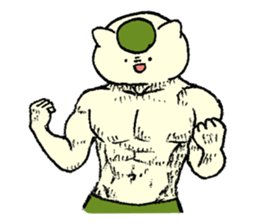 macho neko sticker #14653461