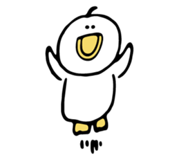 stupid duck 02 sticker #14653702