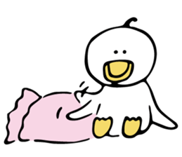 stupid duck 02 sticker #14653719