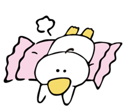 stupid duck 02 sticker #14653720