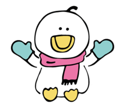 stupid duck 02 sticker #14653724