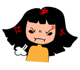 Little Happy Girl Smiles sticker #14654054