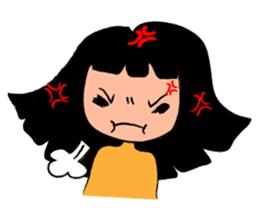 Little Happy Girl Smiles sticker #14654054
