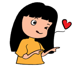 Little Happy Girl Smiles sticker #14654057