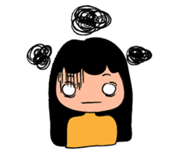 Little Happy Girl Smiles sticker #14654060
