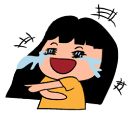 Little Happy Girl Smiles sticker #14654061