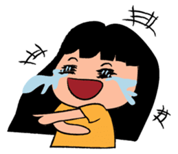 Little Happy Girl Smiles sticker #14654061