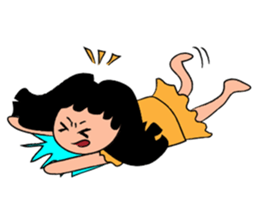 Little Happy Girl Smiles sticker #14654064