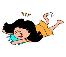 Little Happy Girl Smiles sticker #14654064