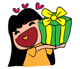 Little Happy Girl Smiles sticker #14654065