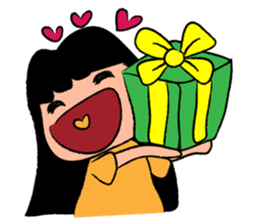 Little Happy Girl Smiles sticker #14654065