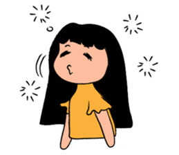 Little Happy Girl Smiles sticker #14654066