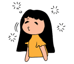 Little Happy Girl Smiles sticker #14654066