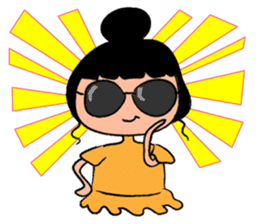 Little Happy Girl Smiles sticker #14654071