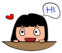 Little Happy Girl Smiles sticker #14654076