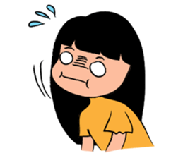 Little Happy Girl Smiles sticker #14654077