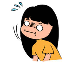 Little Happy Girl Smiles sticker #14654077