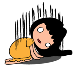 Little Happy Girl Smiles sticker #14654078