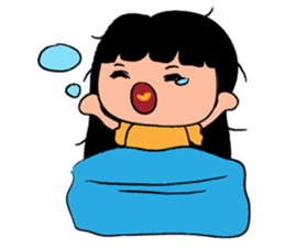 Little Happy Girl Smiles sticker #14654079