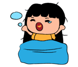 Little Happy Girl Smiles sticker #14654079