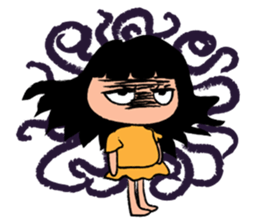 Little Happy Girl Smiles sticker #14654080