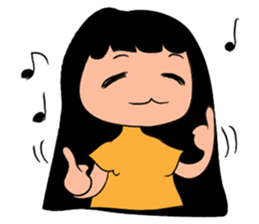 Little Happy Girl Smiles sticker #14654081