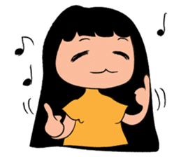 Little Happy Girl Smiles sticker #14654081
