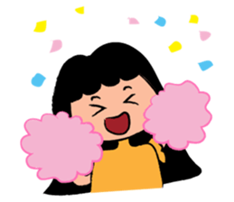 Little Happy Girl Smiles sticker #14654082