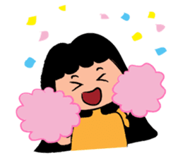 Little Happy Girl Smiles sticker #14654082