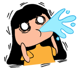 Little Happy Girl Smiles sticker #14654090