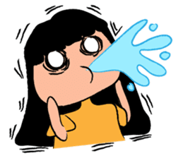 Little Happy Girl Smiles sticker #14654090