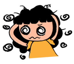 Little Happy Girl Smiles sticker #14654092