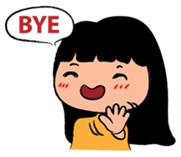 Little Happy Girl Smiles sticker #14654093