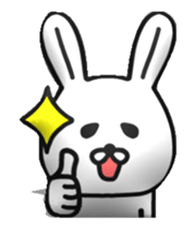 [3D] Cute Dynamic rabbit sticker #14654199
