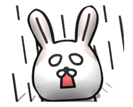 [3D] Cute Dynamic rabbit sticker #14654208