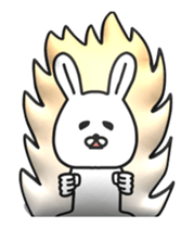 [3D] Cute Dynamic rabbit sticker #14654210