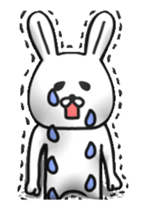 [3D] Cute Dynamic rabbit sticker #14654211