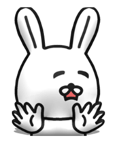 [3D] Cute Dynamic rabbit sticker #14654217