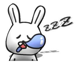 [3D] Cute Dynamic rabbit sticker #14654220