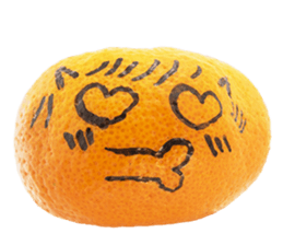 Mikan graffiti Sticker sticker #14654279