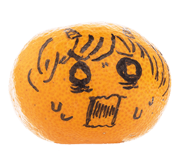 Mikan graffiti Sticker sticker #14654294
