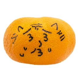 Mikan graffiti Sticker sticker #14654296