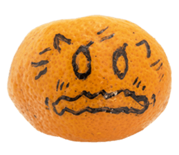 Mikan graffiti Sticker sticker #14654298