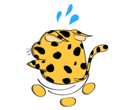 Petite Little Leopard sticker #14654621