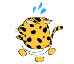 Petite Little Leopard sticker #14654621