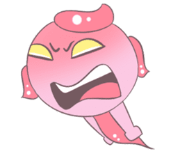 Little Pink Monster sticker #14654695