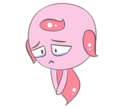 Little Pink Monster sticker #14654696