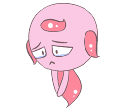 Little Pink Monster sticker #14654696