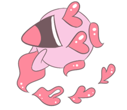 Little Pink Monster sticker #14654697